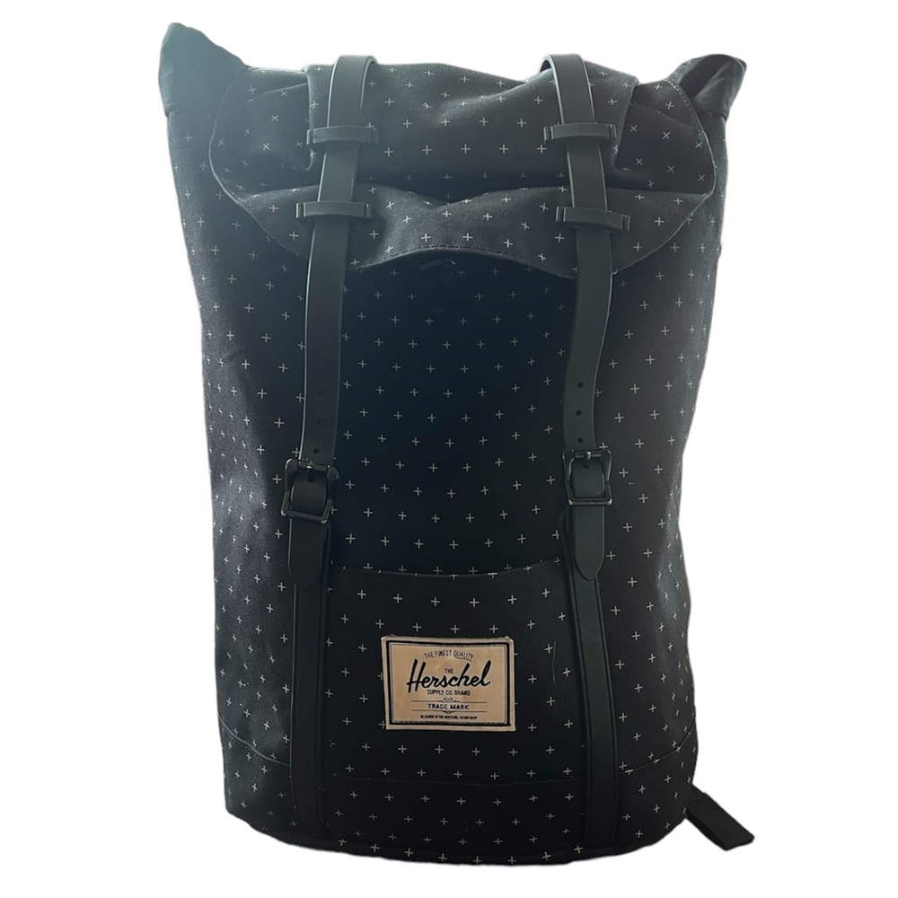 Herschel Supply America 19.6L Backpack Black With Black Straps